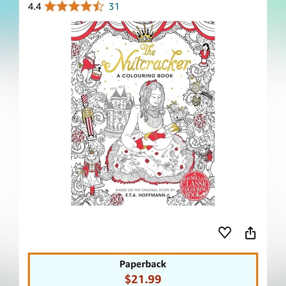 The nutcracker colouring book - Picture 4 of 4